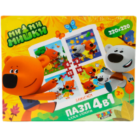 

Пазл Ми-ми-Мишки "ЗАЖИГАЕМ" 4в1