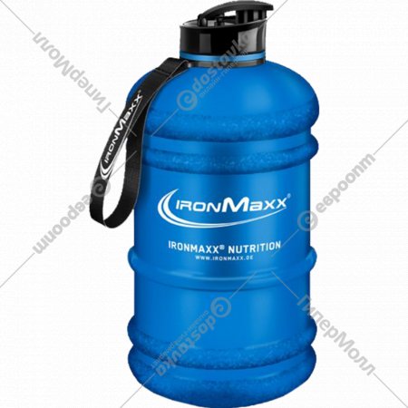 Фляга для питья «IronMaxx» синяя, 2200 мл