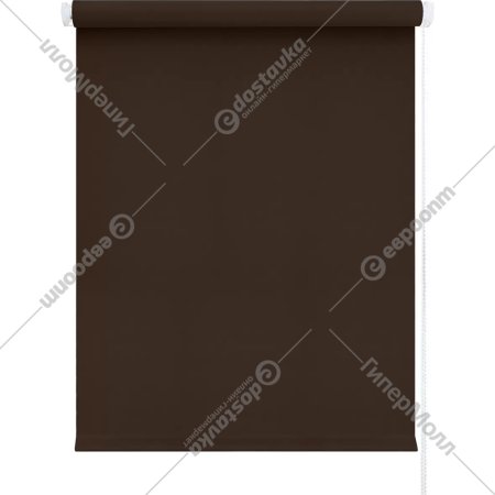 Рулонная штора «Legrand» Блэкаут, 58078947, шоколад, 47x175 см