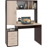 Компьютерный стол «Сокол-Мебель» КСТ-16, венге/беленый дуб