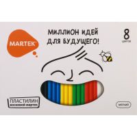 

Пластилин(для лепки,набор 8цв)160г