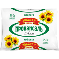 

Майонез "ПРОВАНСАЛЬ ЛЮКС" (пак) 250 г
