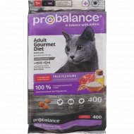 Корм для кошек «ProBalance» Gourmet Diet, с говядиной и ягненком, 400 г