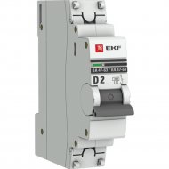 Автоматический выключатель «EKF» PROxima, mcb4763-1-02D-pro
