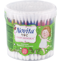 

Ватные палочки"NOVITA DELICATE"(кор)200ш