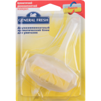 

Блок д/ унитаза"GENERAL FRESH"(лимон)40г