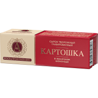 

Сырок "КАРТОШКА" (твор.мол.шок.20%) 50г