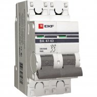 Автоматический выключатель «EKF» PROxima, mcb4763-2-16D-pro