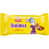 Мороженое «Юкки» Зайка, сливочное эскимо с какао, 7%, 65г