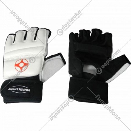 Перчатки спортивные «Vimpex Sport» размер XS, белый, G-Kyokushin