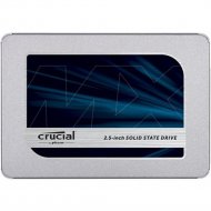 Жесткий диск SSD 1Tb Crucial CT1000MX500SSD1 MX500 (SATA-6Gb/s, 2.5» 555/500Mb/s)