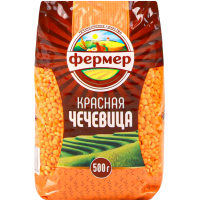 

Чечевица красная "ФЕРМЕР" Беларусь 500г