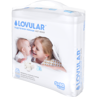 

Подгузники"LOVULAR"(hot wind,S,80шт/уп)
