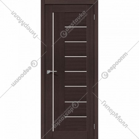 Дверь «Портадом» Portas, 29Sр Орех шоколад/Матовое, 200х60 см