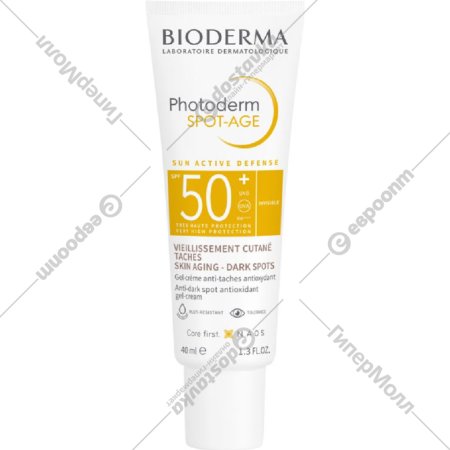 Солнцезащитный крем «Bioderma» Photoderm Spot-Age SPF50+, 40 мл