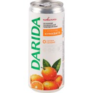 На­пи­ток га­зи­ро­ван­ный Darida на основе минеральной воды, с ароматом кумквата, 0,33 л