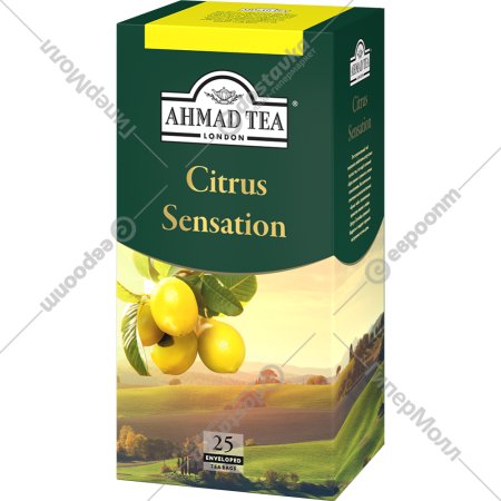 Чай черный «Ahmad Tea» Citrus Sensation, 25х1.8 г