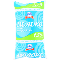 

Молоко паст. (1,5%,п/пл) 1л