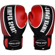 Перчатки боксерские «Vimpex Sport» размер 10 OZ, красный, 3034