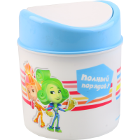 

Контейнер д/мусора настол.1,0л(Фиксики)