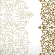 Салфетки бумажные Pero Prestige, Версаль, 3 слоя, 33х33 см, 12х20 листов