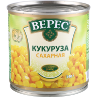 

Кукуруза "ВЕРЕС" (ж/б) 340г