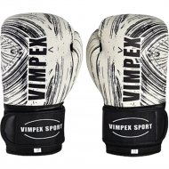 Перчатки боксерские «Vimpex Sport» размер 4, серый, 3092