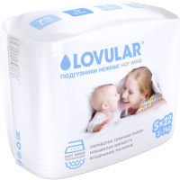 

Подгузн"LOVULAR"(hot wind,S,22шт/уп)