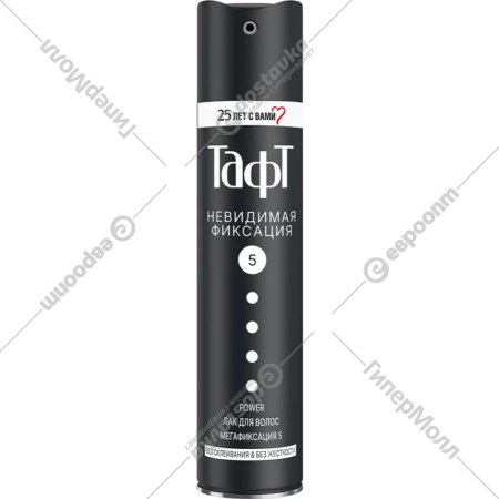Лак для волос «Taft» Power Invisible, 250 мл