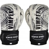 Перчатки боксерские «Vimpex Sport» размер 8, серый, 3092