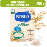 Каша сухая безмолочная «Nestle» рисовая с бифидобактериями, 200 г