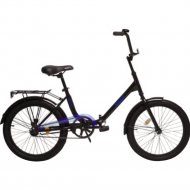 Велосипед «AIST» Smart 20 1.1 2023, черный/синий
