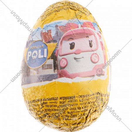 Шоколадное яйцо «Zaini» Робокар Поли, 20 г