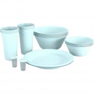 Набор посуды для пикника «Berossi» Patio, ИК 80089000, голубой песок