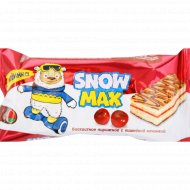 Бисквитное пирожное «Snow Max» c вишневой начинкой, 30 г