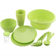 Набор посуды для пикника «Berossi» Picnic, ИК 79380000, майская зелень
