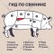 Вырезка свиная «Фермерская» крупнокусковая, бескостная, замороженная, 1 кг, фасовка 1 - 1.1 кг