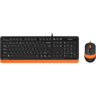 Клавиатура + мышь «A4Tech» Fstyler, F1010 black/orange