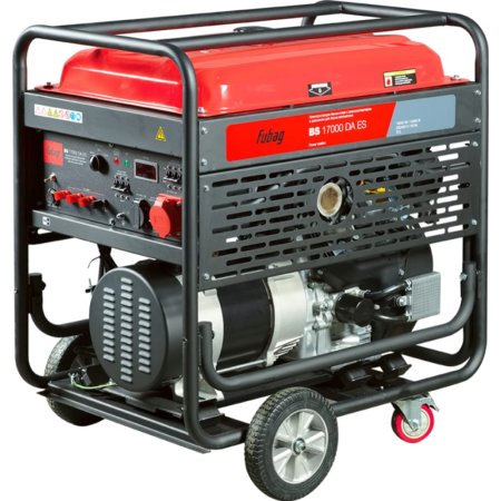 Бензиновый генератор «Fubag» BS 17000 DA ES, 641058, с электростартером и коннектором автоматики