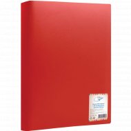 Папка «OfficeSpace» с 80 вкладышами, красная, 40 мм, 800 мкм