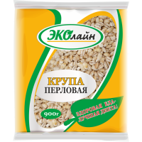 

Крупа перловая "ЭКОЛАЙН" (фас) 0.9 кг