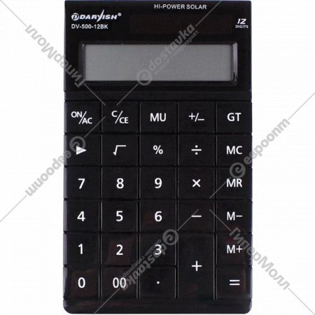 Калькулятор «Darvish» настольный, DV-500-12BK