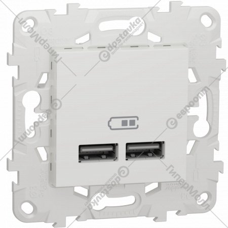 Розетка USB «Schneider Electric» Unica New, NU541818