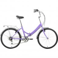 Велосипед «Forward» Valencia 24 2.0 2022, RBK22FW24078, фиолетовый/зеленый