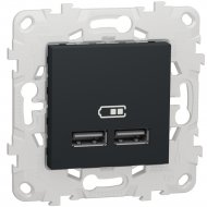 Розетка USB «Schneider Electric» Unica New, NU541854