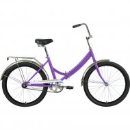 Велосипед «Forward» Valencia 24 1.0 2022, RBK22FW24070, фиолетовый/голубой