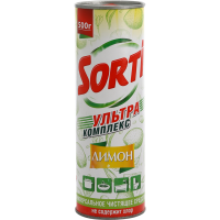 

Чист.средство "SORTI" (лимон) РФ 500 г