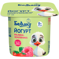 

Йогурт ДП "БЕЛЛАКТ"(малин./земл.3%) 100г