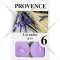 Набор свечей «Provence» 560227/77, лаванда, 3.8х1.6 см, 6 шт