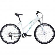 Велосипед «Forward» Iris 26 1.0 D 2022, RBK22FW26737, белый/бирюзовый